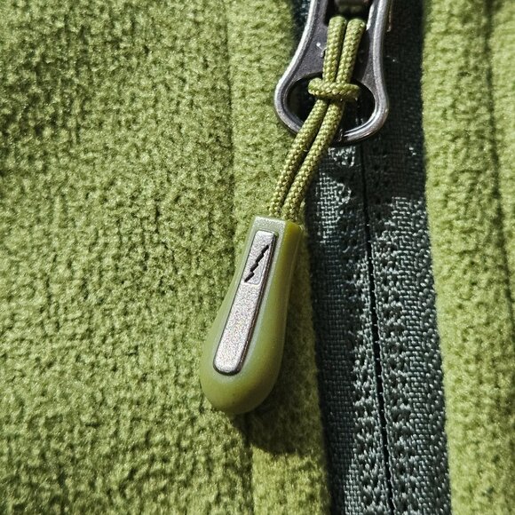 REI Women’s Softshell Fleece Jacket Green Size M Hiking Athflow Gorpcore Outdoor - Picture 6 of 14